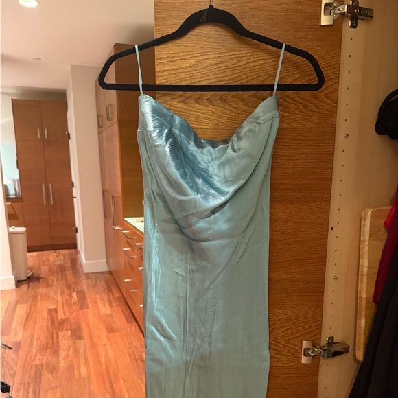 Bec + Bridge Moon Dance Strapless Maxi Dress Sea Spray - Picture 7 of 8